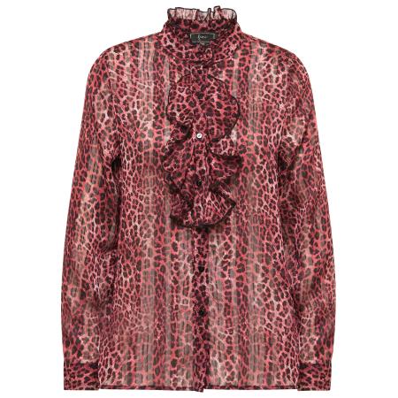 Faina faina Blouse rood / zwart / wit