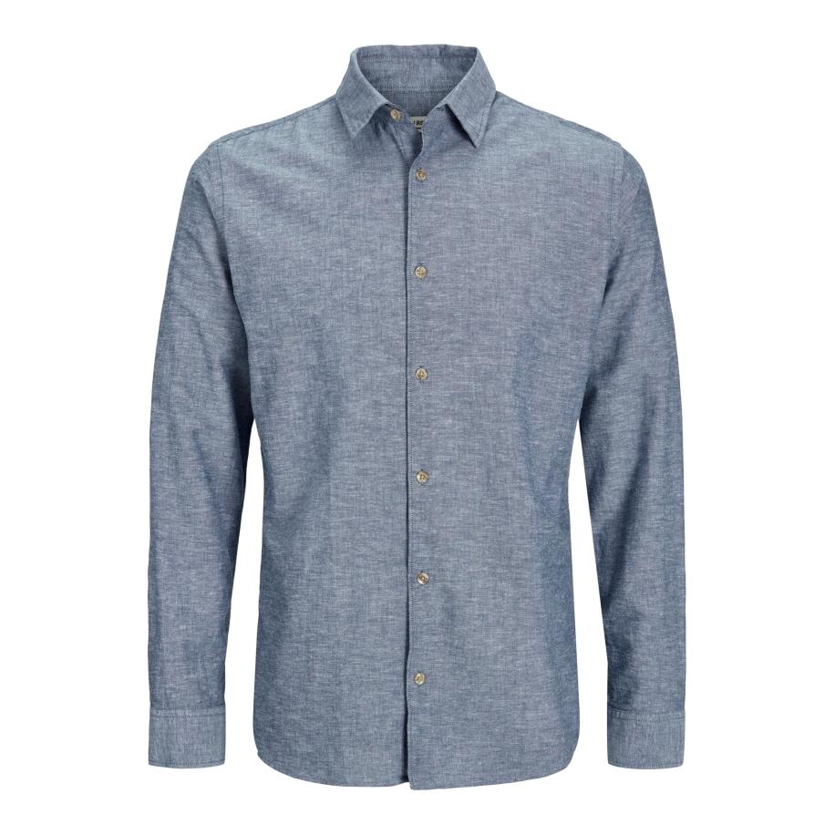 JJ Rebel JJ Rebel Overhemd JREBMOSS blauw -