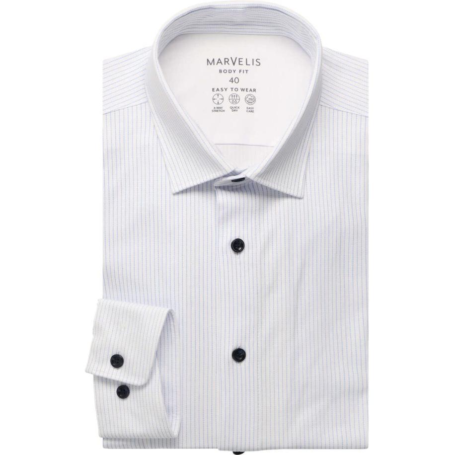 Marvelis Performance Jersey shirt blauw, Bedrukt Blauw