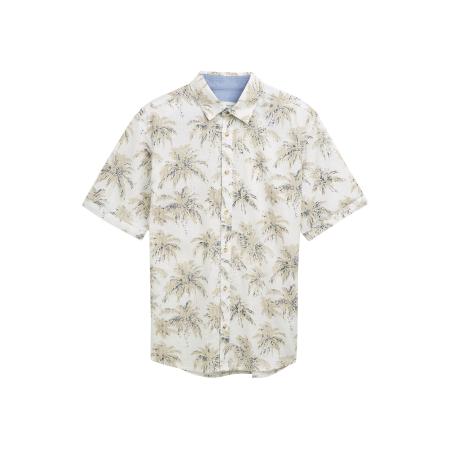 Tom Tailor TOM TAILOR Overhemd beige / navy / wit