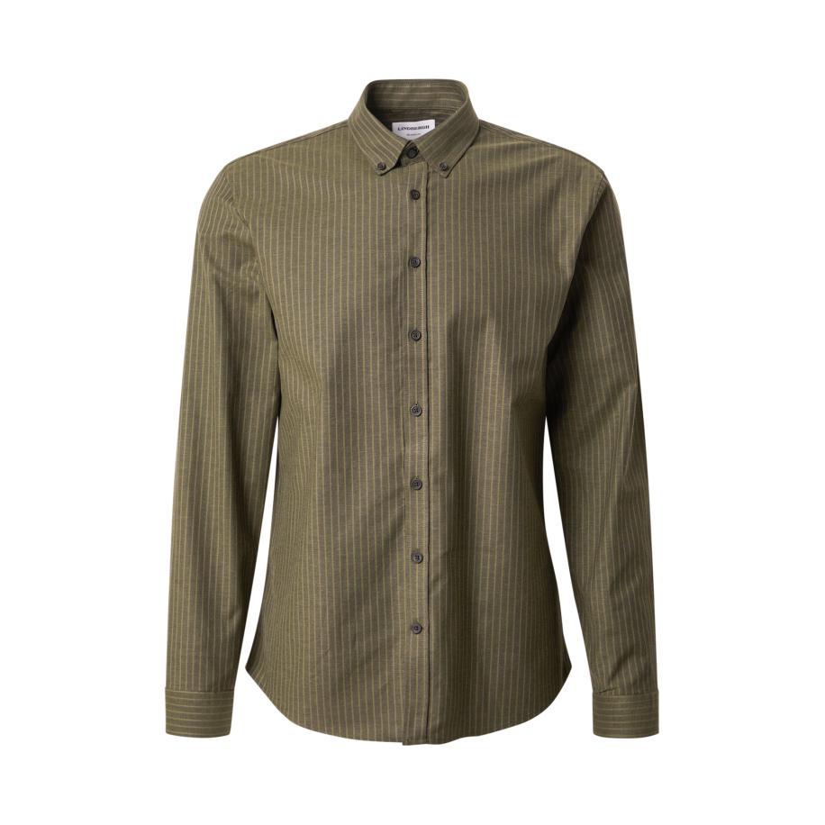 Lindbergh Lindbergh Zakelijk overhemd kaki / olijfgroen -