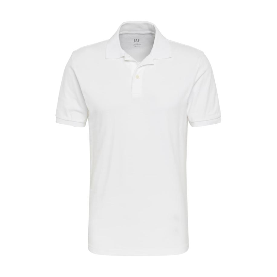GAP GAP Shirt V-SOLID PIQUE POLO wit -