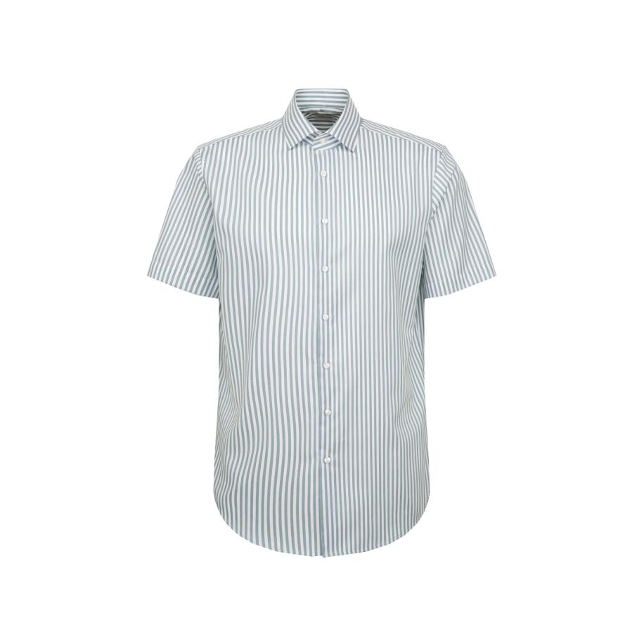 Seidensticker SEIDENSTICKER Zakelijk overhemd groen / wit -