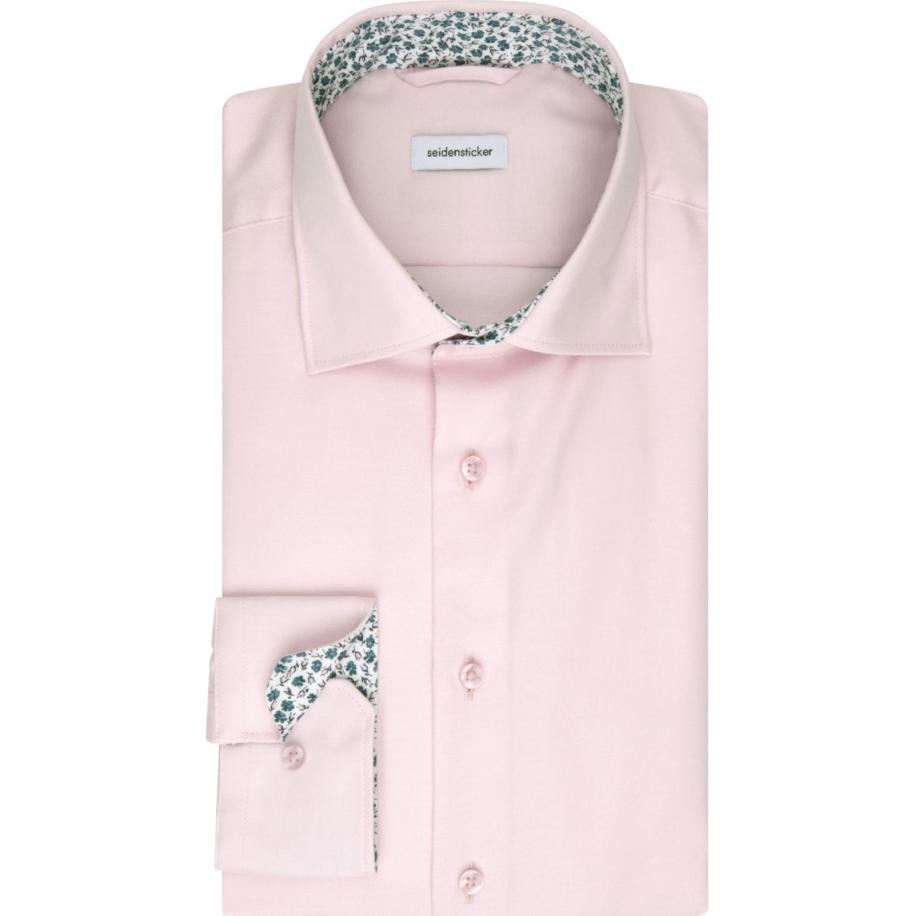 Seidensticker Overhemd roze, Effen Roze