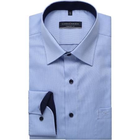 Casa Moda Overhemd ML7 (72CM+) blauw