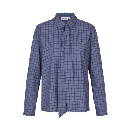 Masai Masai Blouse MaInoria blauw / zwart