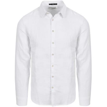 No Excess Overhemd Linnen Wit