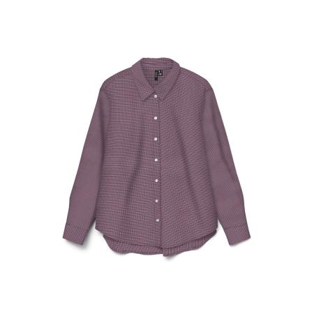 Vero Moda VERO MODA Blouse VMNicola donkerblauw / robijnrood
