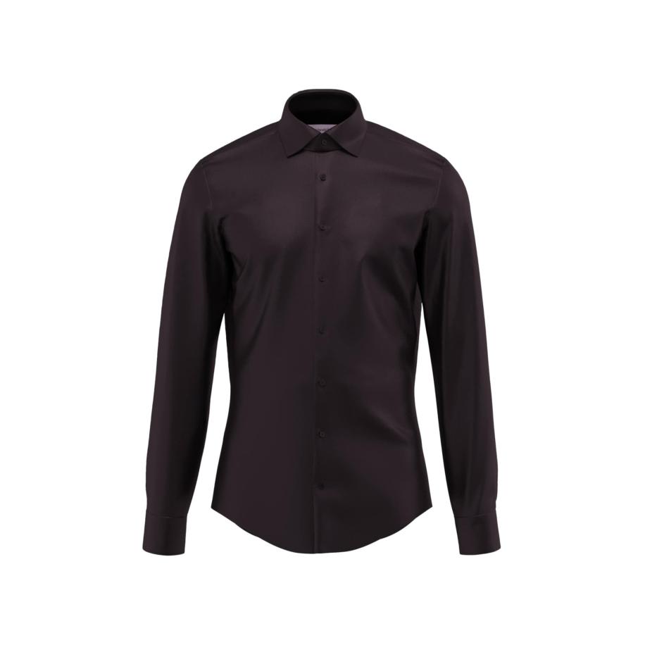 Seidensticker SEIDENSTICKER Overhemd zwart -