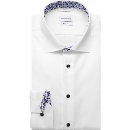 Seidensticker Overhemd ML6 (vanaf 68 CM) wit
