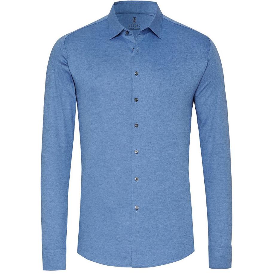Desoto Overhemd Kent Blauw Blauw