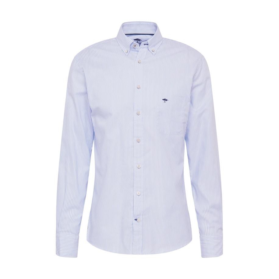 Fynch-Hatton FYNCH-HATTON Zakelijk overhemd lichtblauw / wit -