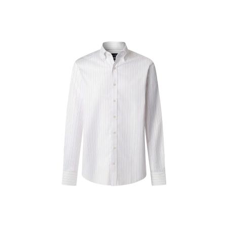 Hackett London Hackett London Overhemd grijs / pink / wit