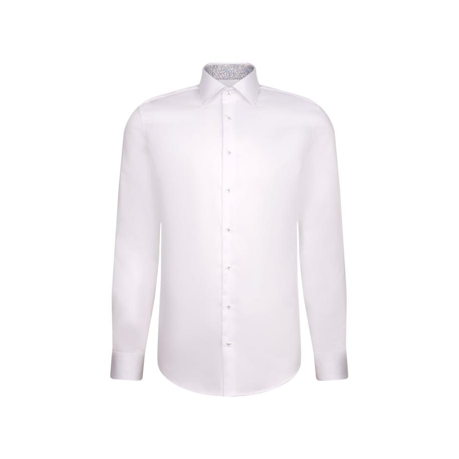 SEIDENSTICKER Zakelijk overhemd Schwarze Rose wit Wit