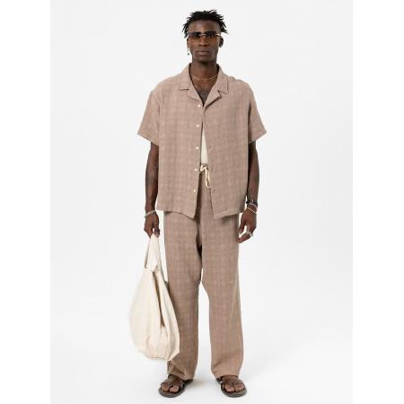 VAMOS CLO Overhemd lichtbruin