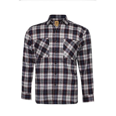 Campus Sutra Overhemd Tawnie blauw / grijs / zwart