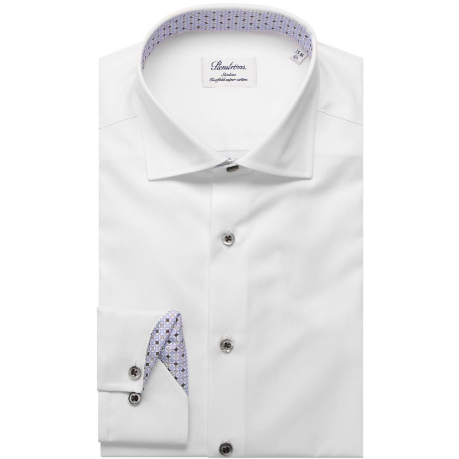 Stenströms Overhemd ML6 (vanaf 68 CM) wit Wit