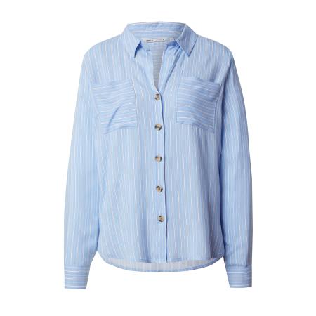 Only ONLY Blouse ONLYasmin lichtblauw / wit