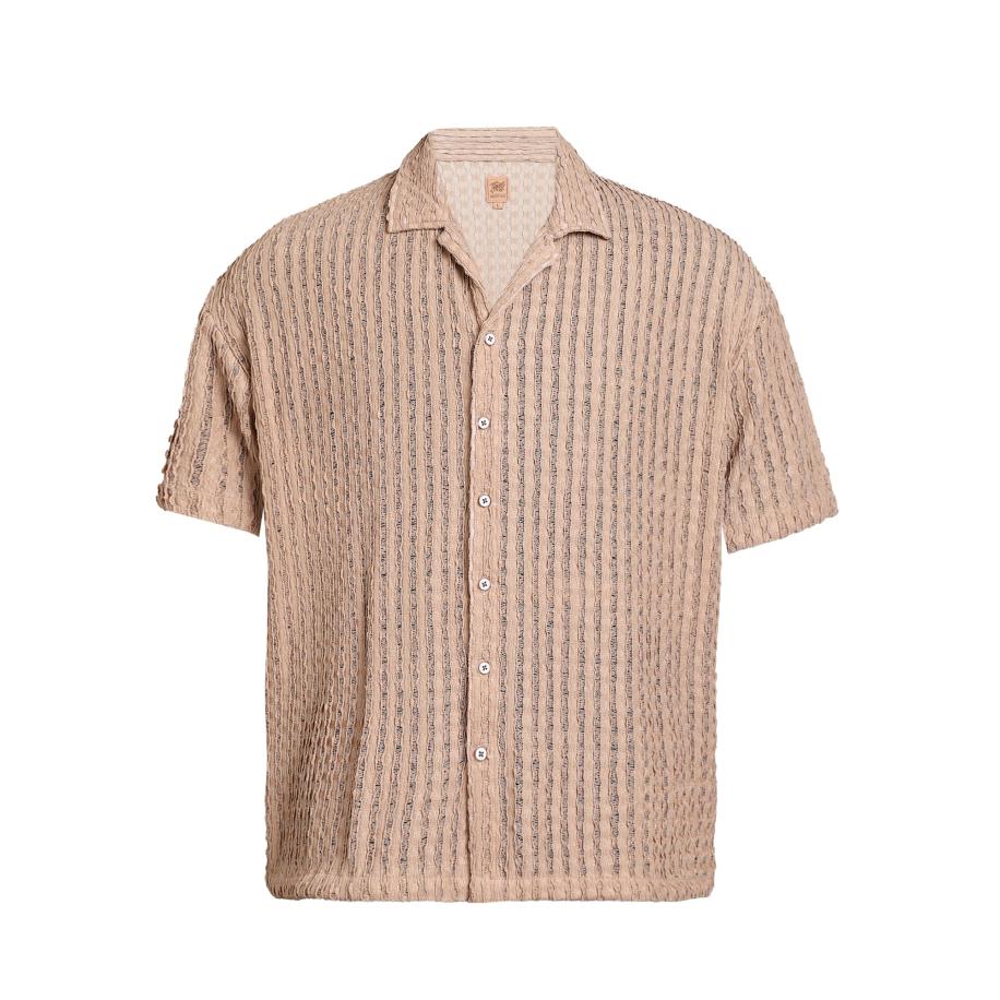 Campus Sutra Campus Sutra Overhemd Zibia bruin / grijs -