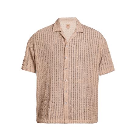 Campus Sutra Campus Sutra Overhemd Zibia bruin / grijs