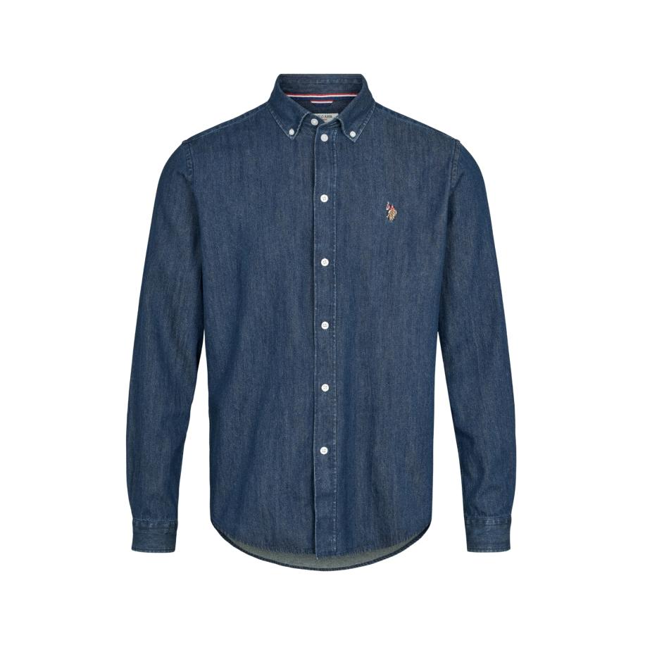 U.S. Polo Assn. U.S. POLO ASSN. Overhemd Craig blauw -