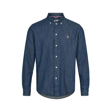 U.S. Polo Assn. U.S. POLO ASSN. Overhemd Craig blauw