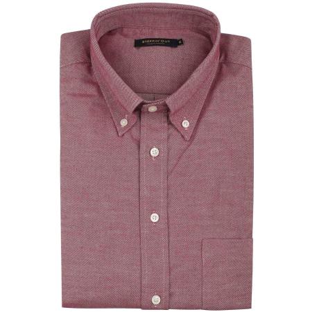 Steppin' Out Overhemd Twill Rood