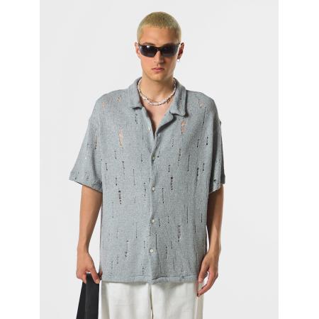 VAMOS CLO Overhemd grijs