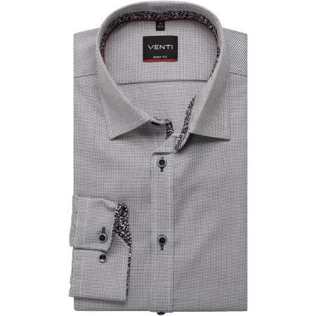 Venti Overhemd blauw, Faux-uni