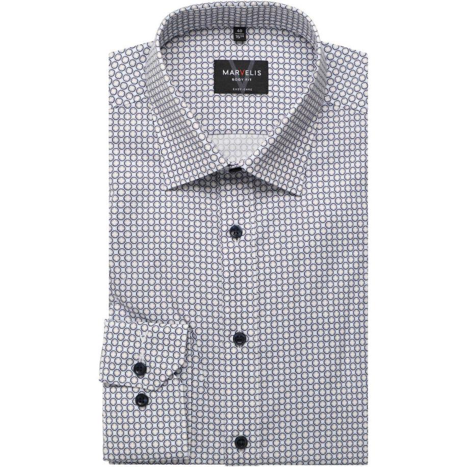 Marvelis Overhemd bruin, Motief Bruin