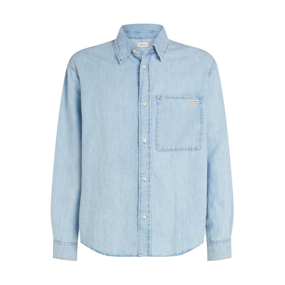 Calvin Klein Calvin Klein Jeans Overhemd blauw denim -