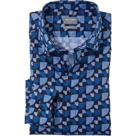 OLYMP Luxor Overhemd koninklijk, Motief