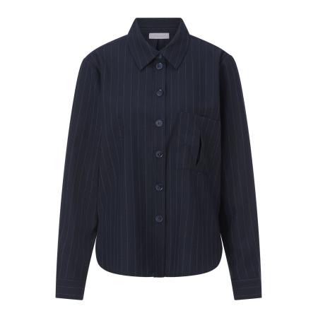 Rich & Royal Rich & Royal Blouse beige / donkerblauw