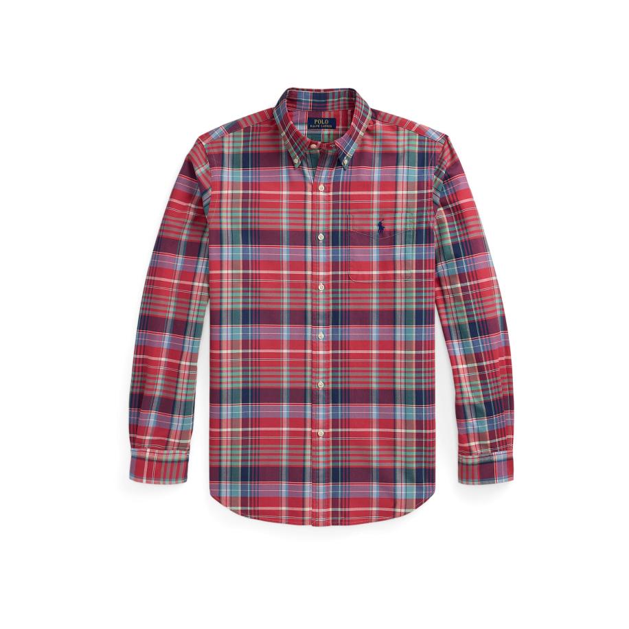 Polo Ralph Lauren Polo Ralph Lauren Overhemd lichtblauw / aubergine / cranberry -