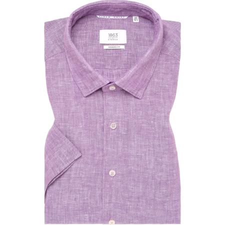 ETERNA 1863 Linnen Overhemd, Effen