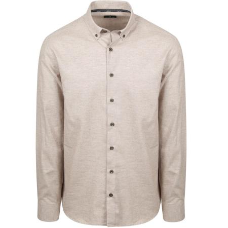 State Of Art Heavy Twill Overhemd Beige