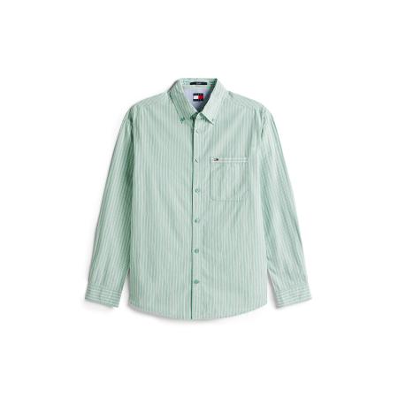Tommy Jeans Tommy Jeans Overhemd mintgroen