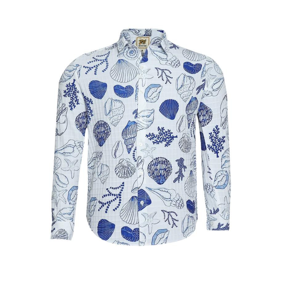 Campus Sutra Campus Sutra Overhemd Onyx gemengde kleuren / wit -