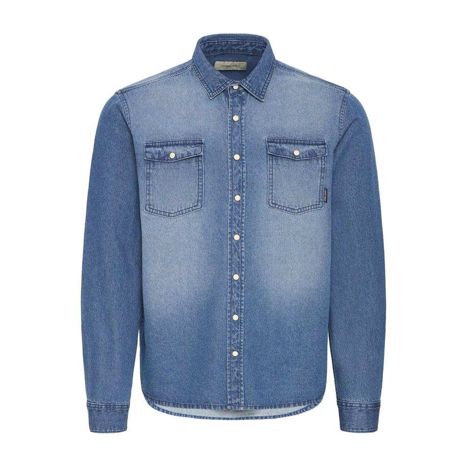 Blend BLEND Overhemd BHDARGO blauw denim -