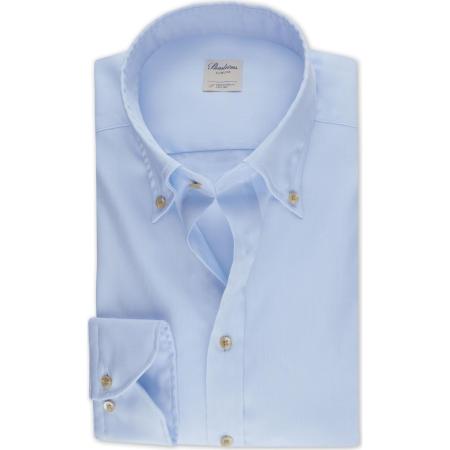 Stenströms Overhemd lichtblauw, Effen