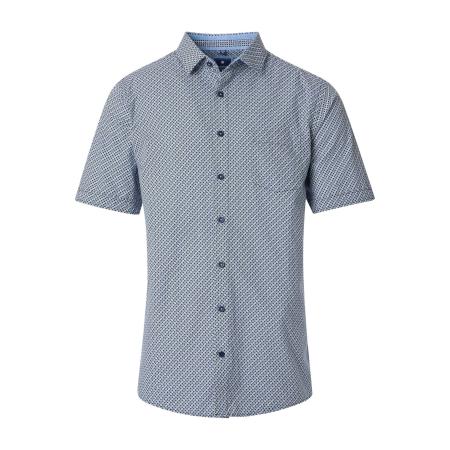 Redmond Casual Overhemd Korte mouw groen