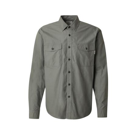 Vintage Industries Vintage Industries Overhemd Boston basaltgrijs