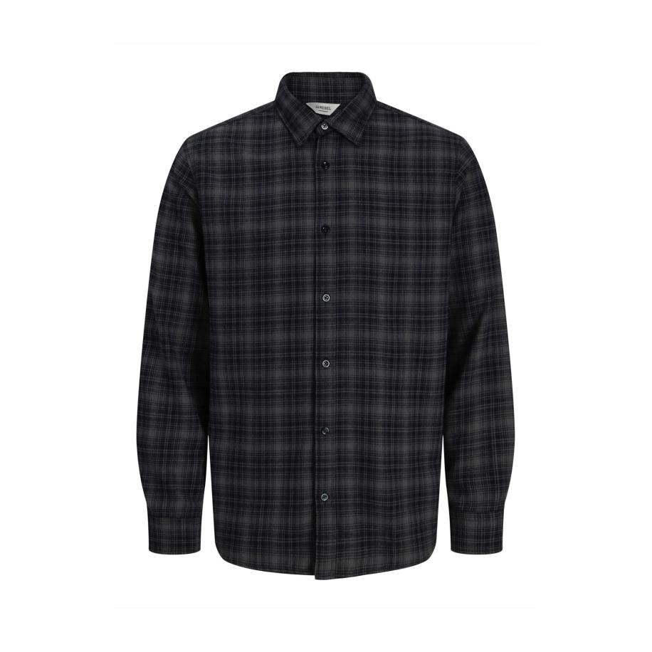 JJ Rebel JJ Rebel Overhemd JREBJETT grijs / zwart -