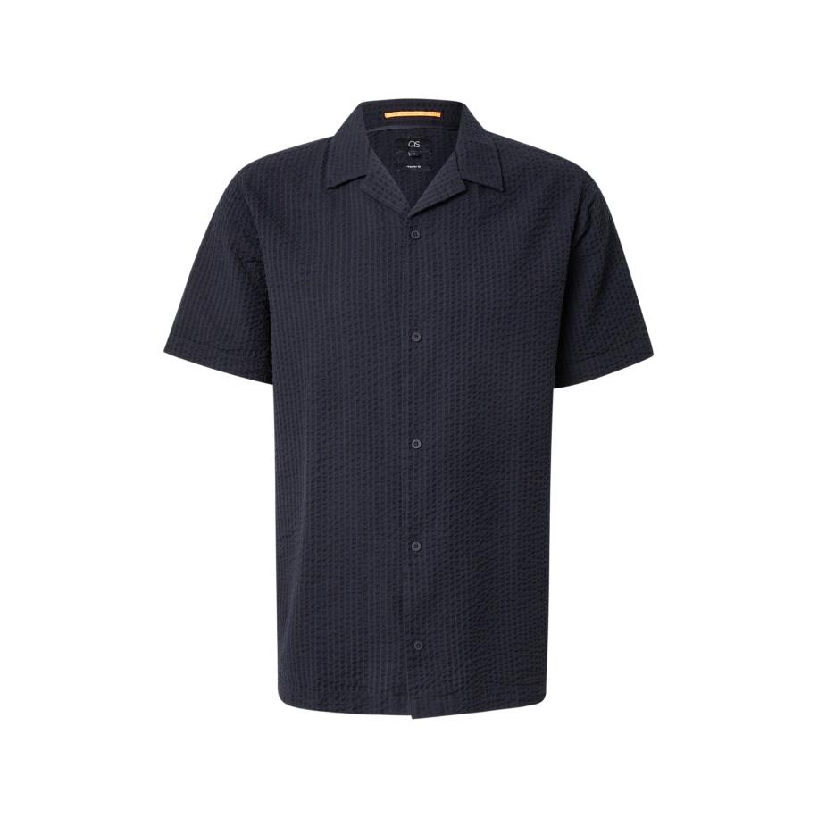 QS QS Overhemd zwart -