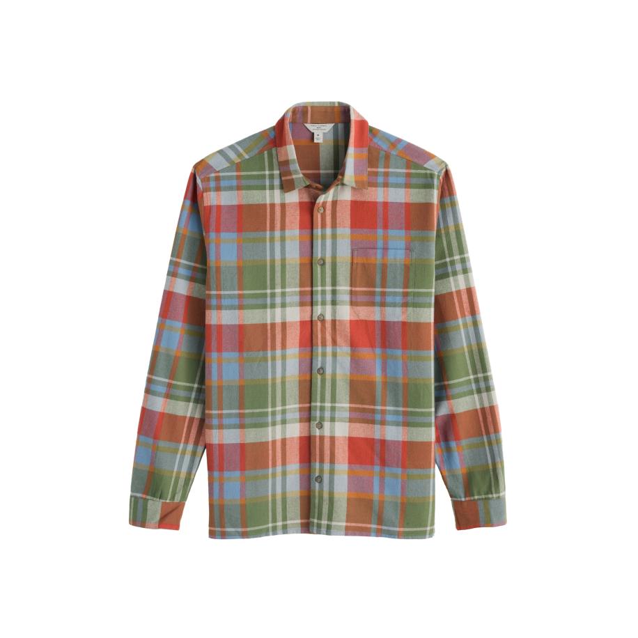 Seasalt Cornwall Seasalt Cornwall Overhemd Fathomer blauw / groen / rood -