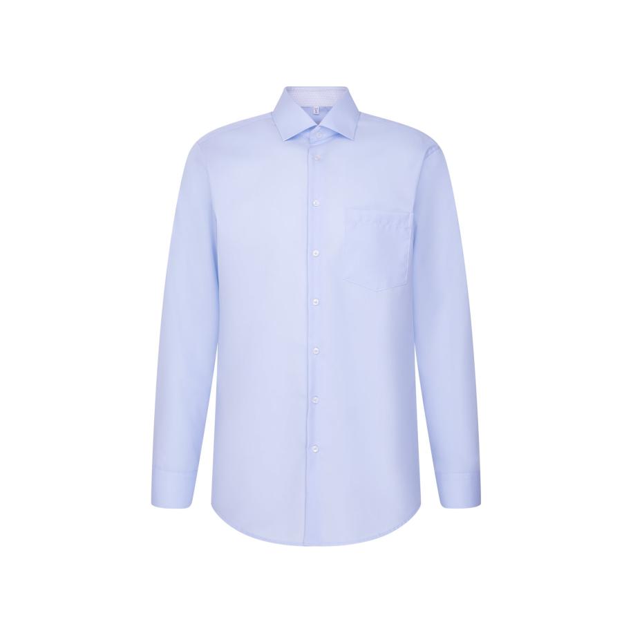 SEIDENSTICKER Zakelijk overhemd Schwarze Rose lichtblauw Blauw