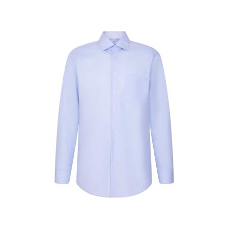 SEIDENSTICKER Zakelijk overhemd Schwarze Rose lichtblauw