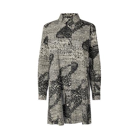 Masai Masai Blouse MaIngebeth beige / zwart