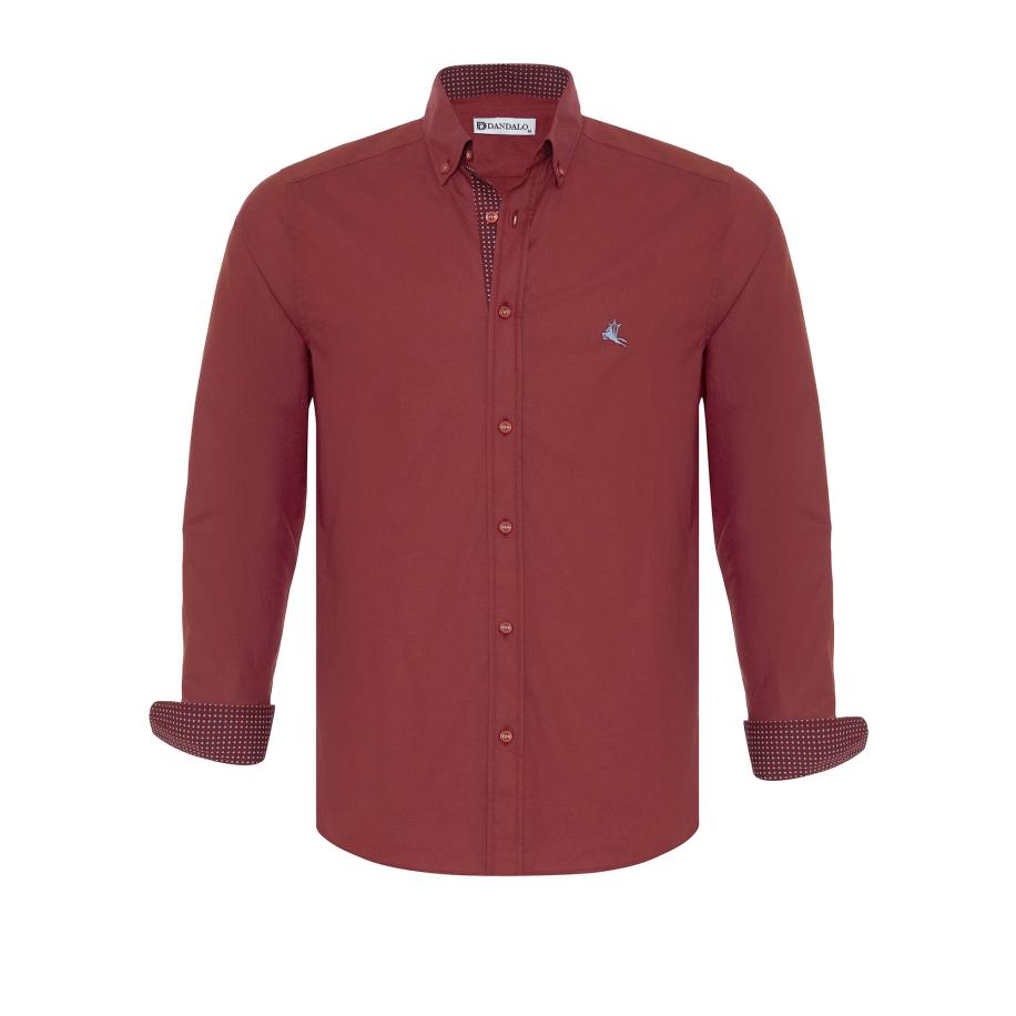 Dandalo Dandalo Overhemd Akil bordeaux -