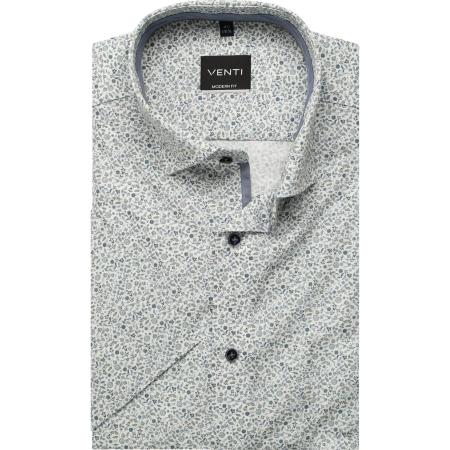 Venti Overhemd Korte mouw groen